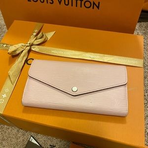 Louis Vuitton Sara wallet EPI leather
